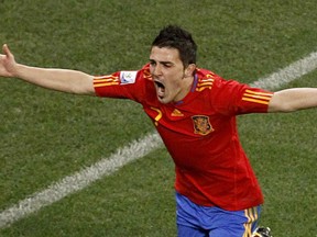 Spain's David Villa has signed a three-year deal with Major League Soccer's New York City FC. (REUTERS)