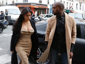 Kim Kardashian and Kanye West.

REUTERS/Gonzalo Fuentes