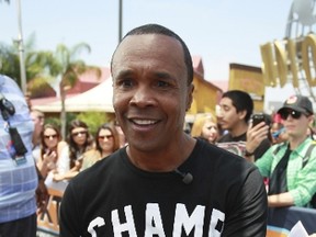 Sugar Ray Leonard, seen here at Universal Studios in Los Angeles last month, is coming to Ottawa June 12. (WENN)