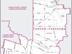 London-Fanshawe riding profile map