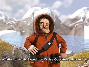 Vimeo screenshot. (Courtesy Association of Arctic Expedition Cruise Operators)