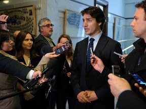 Justin Trudeau has taken a stand on the controversial abortion topic. A reader says he should be congratulated for that, not ridiculed. (SIMON CLARK/QMI AGENCY)