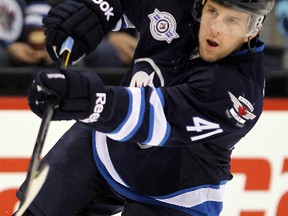 Jason Jaffray, who was a big part of the Manitoba Moose in Winnipeg, is now helping the Jets farm team on a long playoff run toward the Calder Cup.