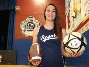 Allison Byrnes is a talented multi-sport athlete for the Marymount Regals. The Grade 9 student-athlete was named the Cambrian College/Sudbury Star High School GameChanger Award winner for this week.