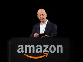 Amazon chief executive officer Jeff Bezos. REUTERS/Gus Ruelas/Files