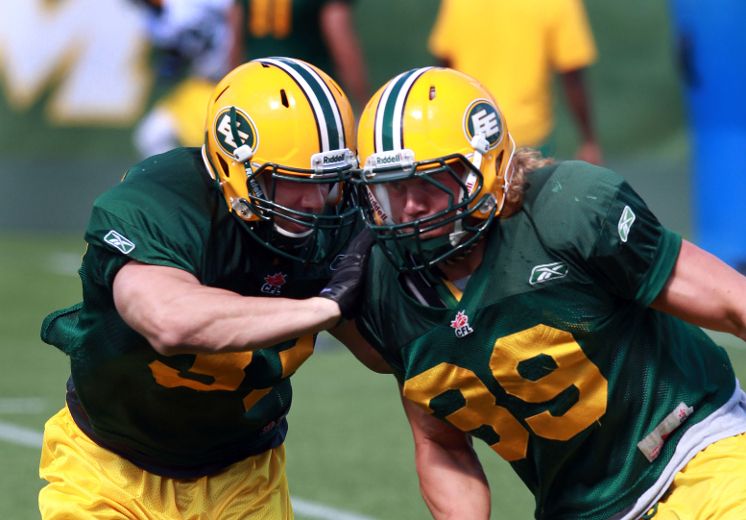 Aside from a stint at St. Francis Xavier University, Eskimos LB Corbin