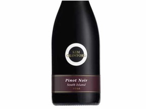Kim Crawford 2013 South Island Pinot Noir.

(Courtesy)