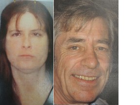 Sonia Couture, left, was sentenced to life in prison for the stabbing death of neighbour Gary Wilkins, right. (Handout photos)