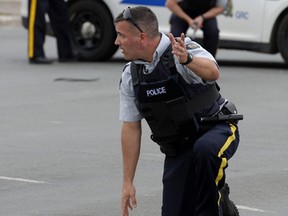 RCMP in Moncton, N.B.(QMI Agency)