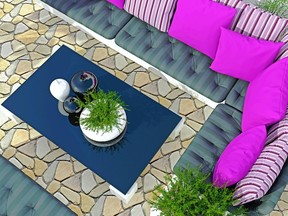 Never have backyard hosts had the option to purchase such bright, colourful and stylish patio wear. (Supplied photo)