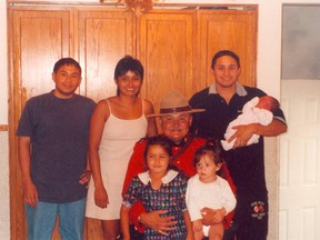Dennis Strongquill, a Manitoba mountie, was slain in 2001. (UNDATED FAMILY PHOTO)