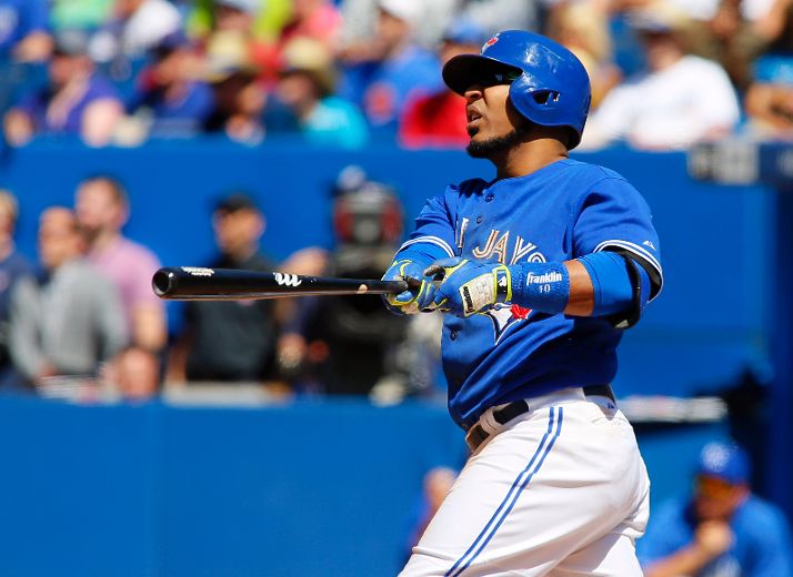 Blue Jays' Edwin Encarnacion to miss time with a sore back