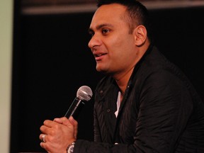 Comedian Russell Peters will perform Oct. 5 at the Rogers K-Rock Centre. (QMI Agency file photo)