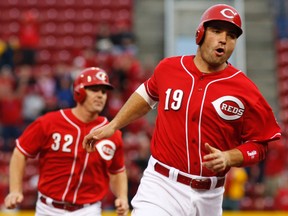 Cincinnati Reds first baseman Joey Votto is progressing toward a return to the lineup. (USA Today)