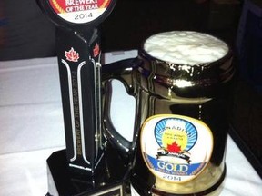 The Canadian Brewing Awards (CBAs) took place last week in Fredericton, New Brunswick. Toronto’s Great Lakes Brewery won Brewery of the Year for the second year in a row. (Facebook photo)