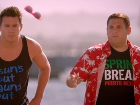 Channing Tatum and Jonah Hill in 22 Jump Street.

(Courtesy)