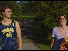 Ansel Elgort and Shailene Woodley in The Fault in Our Stars.

(Courtesy)