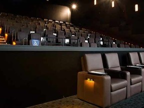 Cineplex VIP theater.

(Courtesy Cineplex)