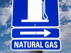 Natural gas illustration