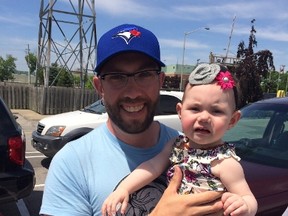 Kevin Dube from Ontario begins his cross-Canada cycling tour on June 7 in honour of his niece Avery who was diagnosed with PKU last year. Dube will stop in Spruce Grove on June 18 and stay with a local couple whose youngest daughter also has PKU. - Photo Supplied