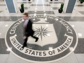 The lobby of the CIA Headquarters Building in McLean, Va., in this Aug. 14, 2008 file photograph. REUTERS/LARRY DOWNING