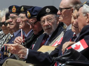 Governor General David Johnston paid tribute to all Canadians who fought so valiantly to capture Juno Beach. Tony Caldwell / Ottawa Sun