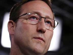 Canada's Justice Minister Peter MacKay takes part in a news conference on Parliament Hill in Ottawa June 4, 2014. (REUTERS/Chris Wattie)