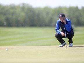 Josh Wytinck at Southwood Golf Course competing in University Golf. Friday, June 6, 2014.   Chris Procaylo/Winnipeg Sun/QMI Agency