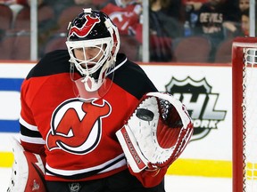 New Jersey Devils goalie Martin Brodeur will make himself available as a free agent July 1. (Reuters)
