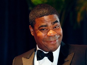 Comedian Tracy Morgan from the television series "30 Rock" arrives at the White House Correspondents' Association dinner in Washington in this May 1, 2010 file photo. REUTERS/Richard Clement/Files