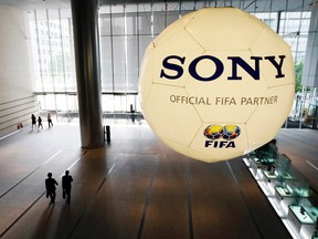 Sony was the first World Cup sponsor to call for a thorough investigation into accusations that bribes were paid to secure the 2022 tournament for Qatar. (KIM KYUNG-HOON/Reuters)