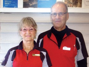 Mary and Fulton Beck, who owned and operated the Vulcan Petro-Canada service station for more than 10 years, recently sold the business. The couple plans to stay busy and hopes to travel.
Submitted photo