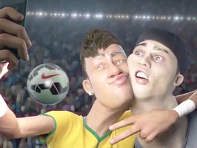 Nike's animated World Cup promo features some of the biggest names in soccer.