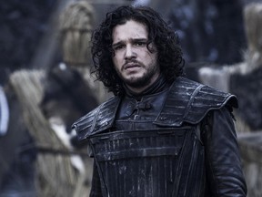 Kit Harrington plays Jon Snow in HBO’s “Game of Thrones.”
