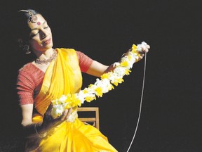 Vidya Natarajan wrote and stars in Friend of Mine, a London Fringe Festival play at the Spriet Family Theatre in the Covent Garden Market. (CRAIG GLOVER, The London Free Press)