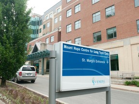 Mount Hope Centre for Long Term Care (Free Press file photo)