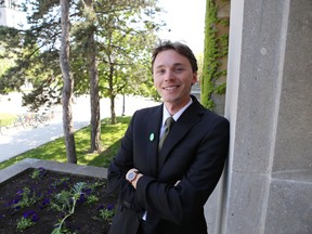Robert Kiley is the Kingston and the Islands candidate for the Green Party.  
ELLIOT FERGUSON/THE WHIG-STANDARD