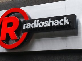 A sign for a RadioShack store is seen in the Brighton Beach section of the Brooklyn borough in New York in this file photo taken March 4, 2014. REUTERS/Shannon Stapleton/Files