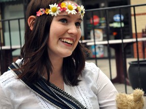 Actress Kate Deman rehearses a song in London Ont. June 4, 2014 for the upcoming Musical Theatre Productions show Songs for a New World. CHRIS MONTANINI\LONDONER\QMI AGENCY