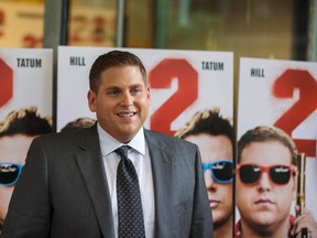 Actor Jonah Hill arrives for the premiere of "22 Jump Street" in New York June 4, 2014. (REUTERS/Lucas Jackson)