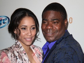 Tracy Morgan with fiancee Megan Wollover. (WENN.COM)