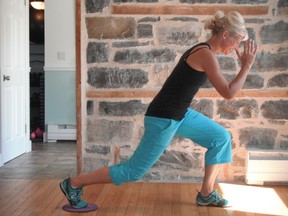 The lunge is one of the best exercises if done well. (Supplied photo)