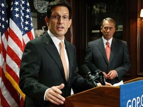 U.S. House Majority Leader Eric Cantor. REUTERS/Jonathan Ernst/Files