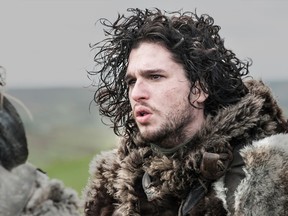 Kit Harington as John Snow in "Game of Thrones."