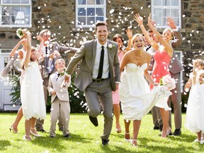 Weddings aren't just expensive for the bride and groom -- guests are starting to feel the pinch, too. (Fotolia)