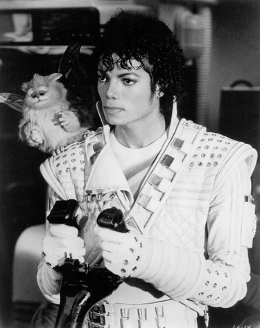 Answer: Michael Jackson stars in Captain EO. The movie ran at Disneyland from 1986 to 1996, but returned in 2010 to honour Jackson after his death. George Lucas produced the movie and Francis Ford Coppola directed. (WENN.com)