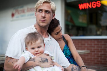 THE PLACE BEYOND THE PINES (2012)Ryan Gosling stars as a motorcycle riding carnival worker who drops everything to support the son he didn't know he had. It's a shame dad chooses bank robbing to make the big paternal gesture, but still. Film also stars Eva Mendes, Bradley Cooper.