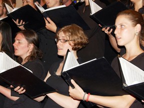 Univox choir, which last performed in Tillsonburg in 2012, returns June 20 for a show at St. Paul's United. FILE PHOTO/TILLSONBURG NEWS