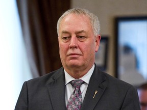 International and Intergovernmental Relations minister Cal Dallas on Friday, Dec. 13, 2013.
Ian Kucerak/Edmonton Sun/QMI Agency