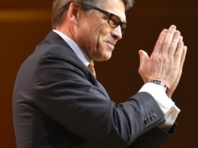 Texas Gov. Rick Perry.  REUTERS FILE PHOTO/Mike Theiler